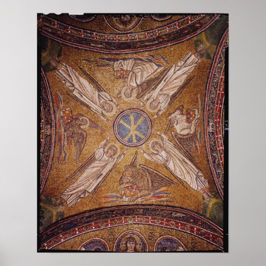 Vier Engel mit den Symbolen der Poster (Vorne)