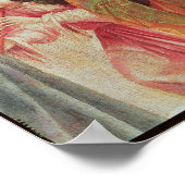 Vier Engel spielen Instrumente Poster (Ecke)