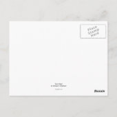 Vier Erbsen in einer tollen, einzigartigen Kunst Postkarte (Rückseite)