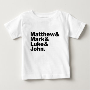 Vier Evangelien - Matthäus & Markus & Lukas & Joha Baby T-shirt