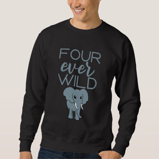 Vier Ever Wild Sweatshirt (Vorderseite)