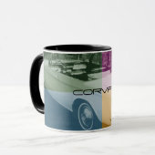 Vier Farbe Corvair 1965 - 1970 Tasse (Vorderseite Links)