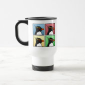 Vier Farbe Rockhopper Reisebecher (Links)