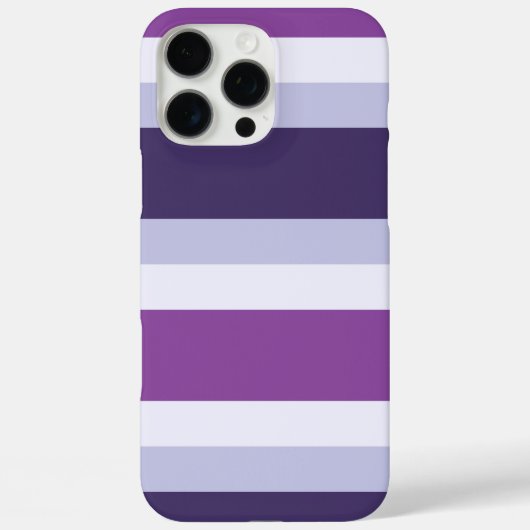 Vier-Farben-Combo - Lila Blauer Violett-Lavendel Case-Mate iPhone Hülle (Rückseite)