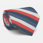 Vier-Farben-Combo - Rot-Grau-Blau Krawatte (Gerollt)