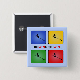 Vier Farben Crew gewinnen Button