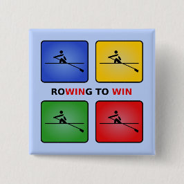 Vier Farben Crew gewinnen Button