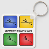 Vier Farben Crew gewinnen Schlüsselanhänger (Rückseite)