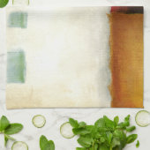 Vier farbige Rechtecke von Chariklia Zarria Geschirrtuch (Gefaltet)