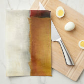 Vier farbige Rechtecke von Chariklia Zarria Geschirrtuch (Viertel Falte)