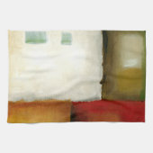 Vier farbige Rechtecke von Chariklia Zarria Geschirrtuch (Horizontal)