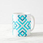 Vier Farbquadrate Kaffeetasse (VorderseiteRechts)