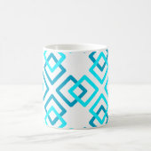 Vier Farbquadrate Kaffeetasse (Mittel)