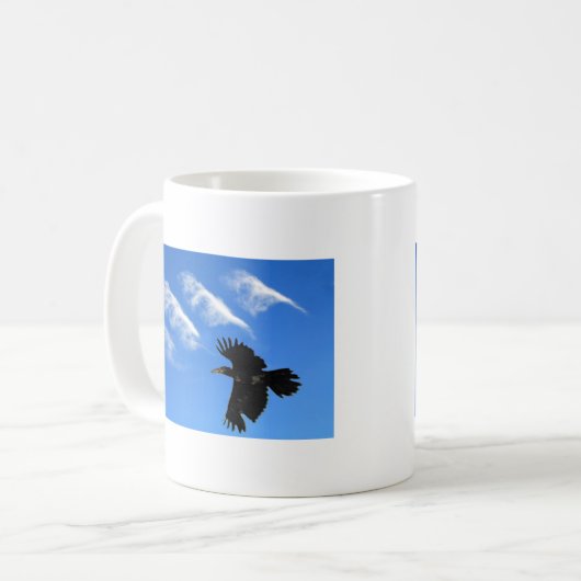 Vier Feathers Kaffeetasse (Vorderseite Links)