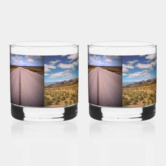 Vier Ferien- oder Foto Whiskyglas (Links)