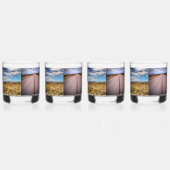 Vier Ferien- oder Foto Whiskyglas (Vorderseite)