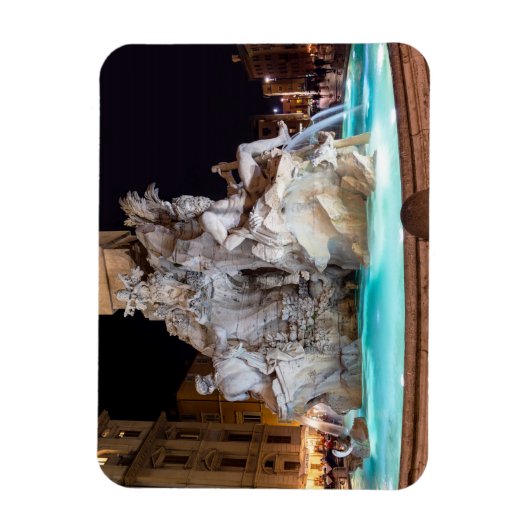 Vier Flüsse Springbrunnen auf der Piazza Navona in Magnet (Vertikal)