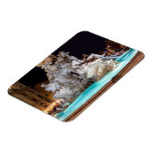 Vier Flüsse Springbrunnen auf der Piazza Navona in Magnet (Linke Seite)