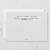 Vier Foto Abschluss GLÜCKWUNSCH Collage Feiertagskarte (Rückseite)