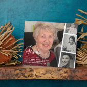 Vier-Foto-Gedenkstätte Fotoplatte (Seite)