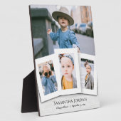 Vier Foto Kids Collage Plaque Fotoplatte (Seite)