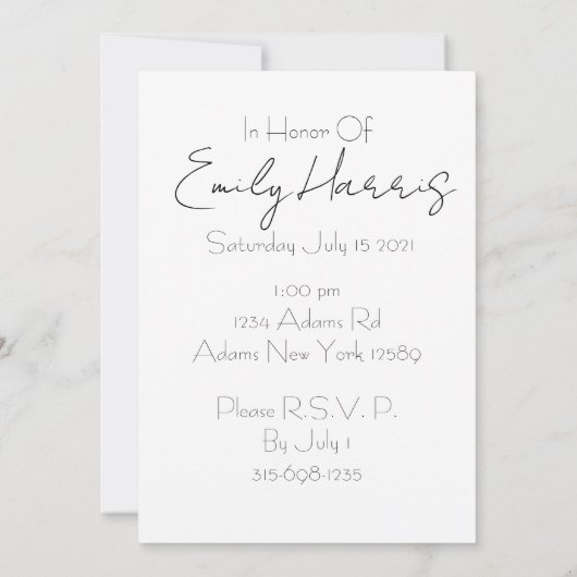 Vier Foto, Klassenparteikarte Karte (Rückseite)