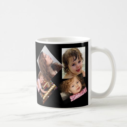 Vier Fotomaterial Kaffeetasse (Rechts)