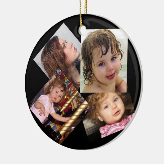 Vier Fotomaterial Keramik Ornament (Links)