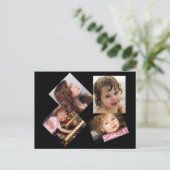 Vier Fotomaterial Postkarte (Stehend Vorderseite)