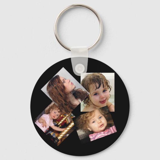 Vier Fotomaterial Schlüsselanhänger (Vorderseite)