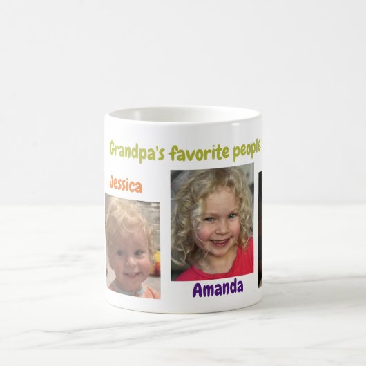 Vier Fotos Kaffeetasse (Mittel)