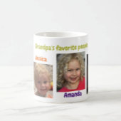 Vier Fotos Kaffeetasse