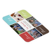 vier Fotos sammeln benutzerdefinierte Magnete (Rechte Seite)