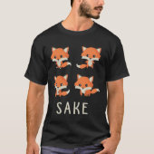 Vier Fox Sake T - Shirt Funny 4 Fox Geschenk (Vorderseite)