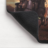 Vier französische Cuirassiers Mousepad (Ecke)