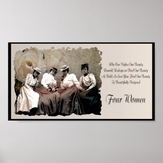 Vier Frauen Poster (Vorne)