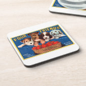 Vier Freunde Untersetzer (Linke Seite)