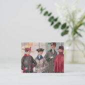 Vier Freunde Visitenkarte (Stehend Vorderseite)