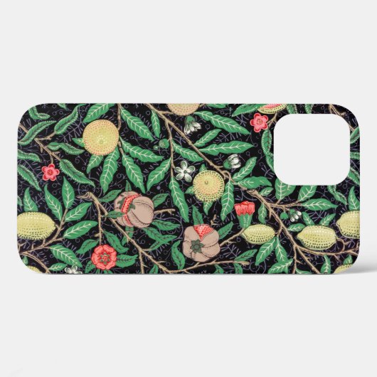 Vier Früchte, William Morris Case-Mate iPhone Hülle (Rückseite (Horizontal))
