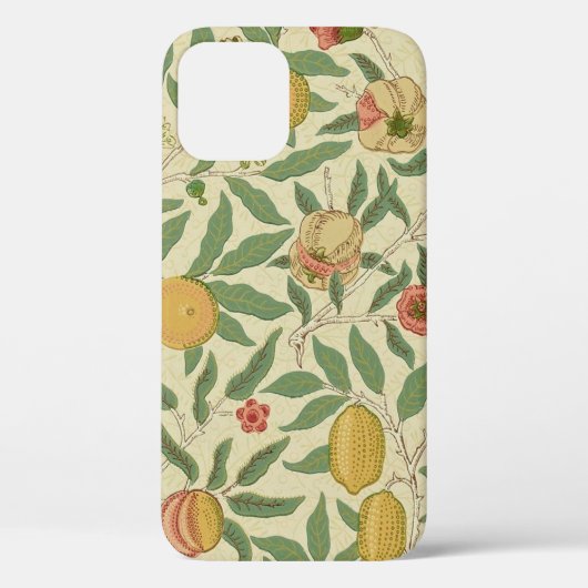Vier Früchte, William Morris Case-Mate iPhone Hülle (Rückseite)