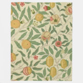 Vier Früchte, William Morris Fleecedecke (Vorderseite)