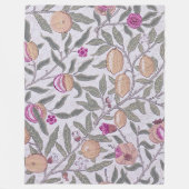 Vier Früchte, William Morris Fleecedecke (Vorderseite)