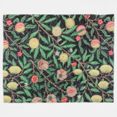 Vier Früchte, William Morris Fleecedecke (Vorderseite (Horizontal))