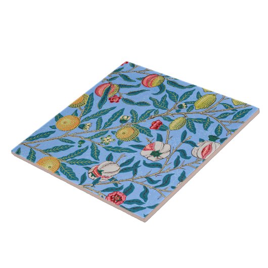 Vier Früchte, William Morris Fliese (Seite)