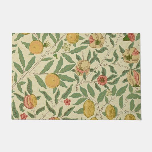 Vier Früchte, William Morris Fußmatte (Vorderseite)