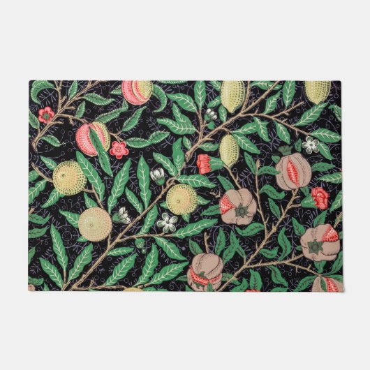 Vier Früchte, William Morris Fußmatte (Vorderseite)