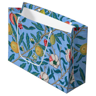 Vier Früchte, William Morris große Geschenktasche Geschenktüte