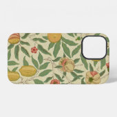Vier Früchte, William Morris iPhone Hülle (Rückseite (Horizontal))