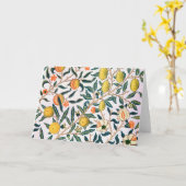Vier Früchte, William Morris Karte (Gelbe Blume)