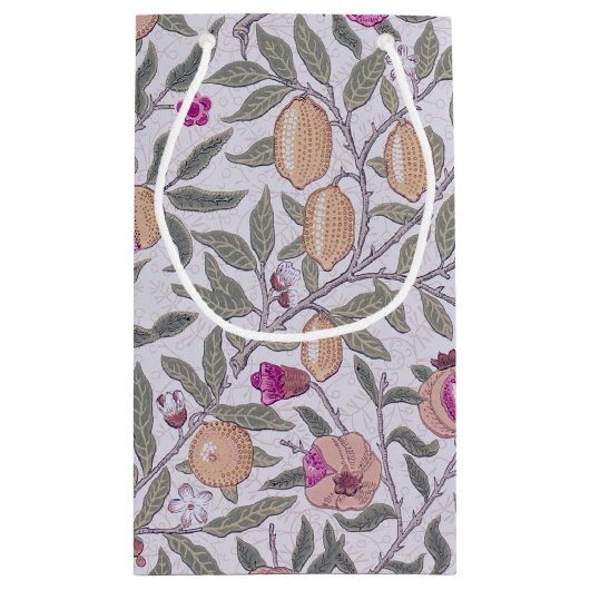 Vier Früchte, William Morris kleine Geschenktüte (Rückseite)